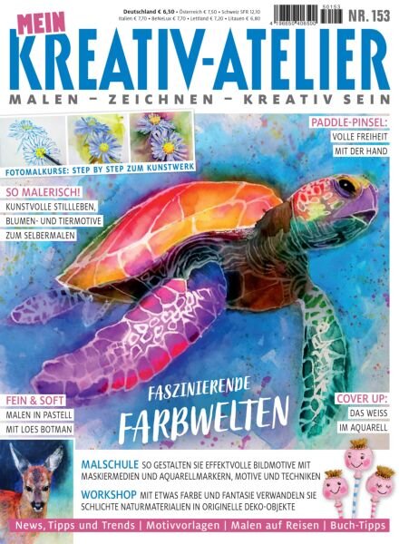 Mein Kreativ-Atelier – August 2025 Cover