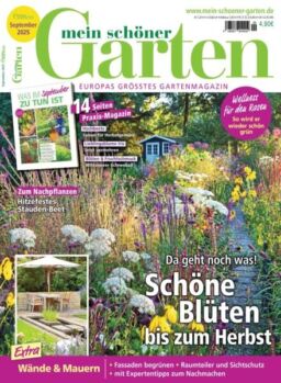 Mein schoner Garten – September 2025