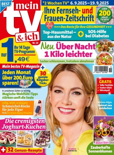 mein TV und ich – 28 August 2025 Cover