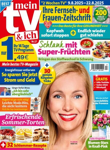 mein TV und ich – 31 Juli 2025 Cover