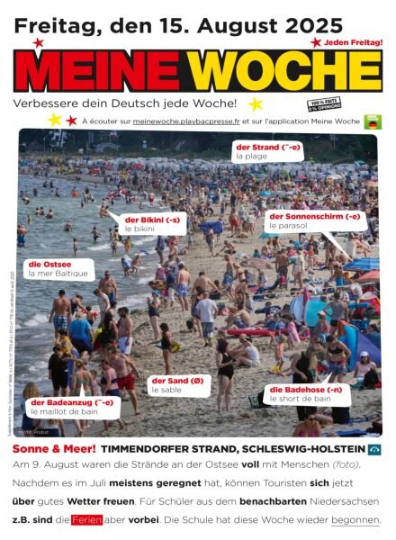 Meine Woche – 14 August 2025 Cover