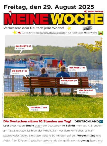 Meine Woche – 28 August 2025 Cover