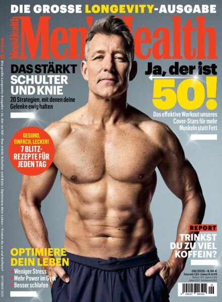 Men’s Health Germany – September 2025 Cover