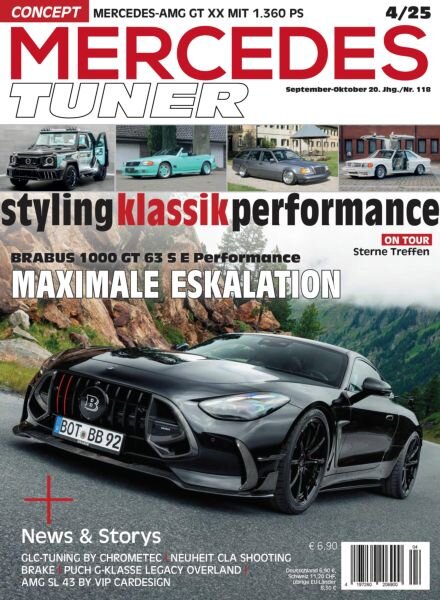 Mercedes Tuner – September-Oktober 2025 Cover
