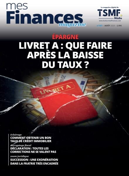 Mes Finances Magazine – 1 Aout 2025 Cover
