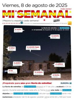 Mi Semanal – 8 Agosto 2025
