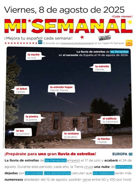 Mi Semanal – 8 Agosto 2025 Cover
