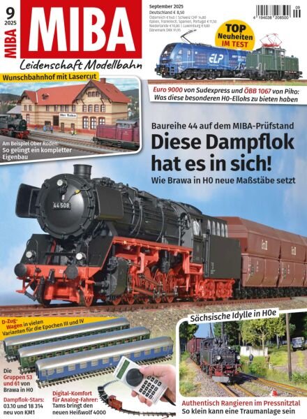 Miba Magazin – September 2025 Cover