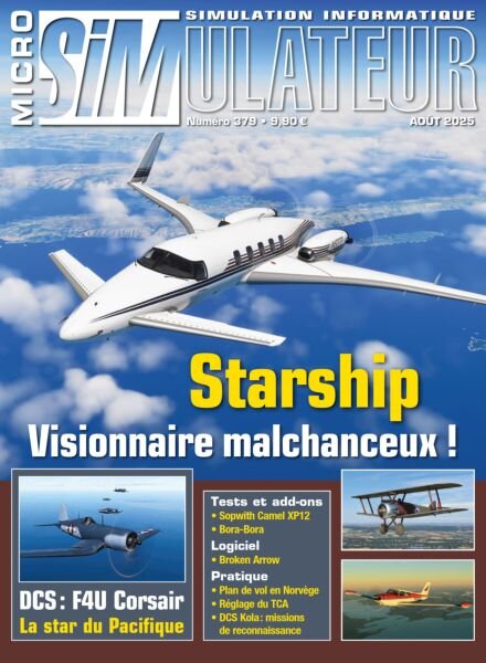 Micro Simulateur – Aout 2025 Cover