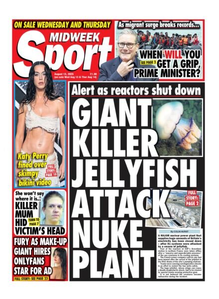 Midweek Sport – 13 August 2025 Cover