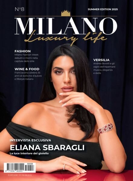 Milano Luxury Life – Summer Edition 2025 Cover