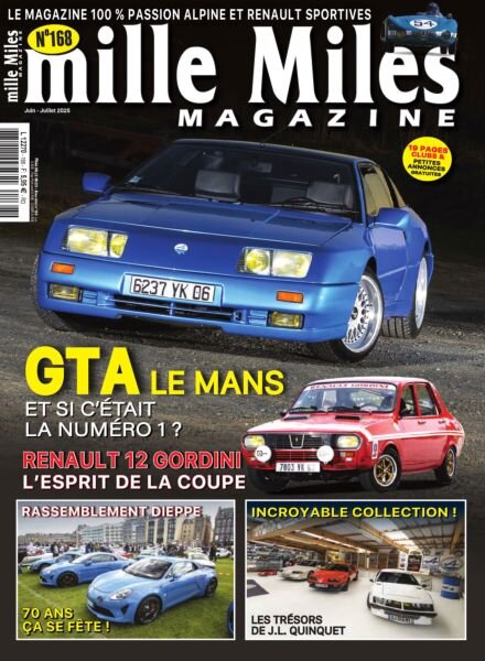 Mille Miles – Juin-Juillet 2025 Cover