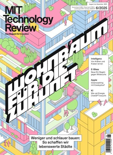 MIT Technology Review Germany – August-Dezember 2025 Cover