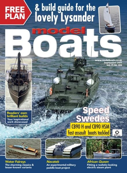Model Boats – September 2025 Cover