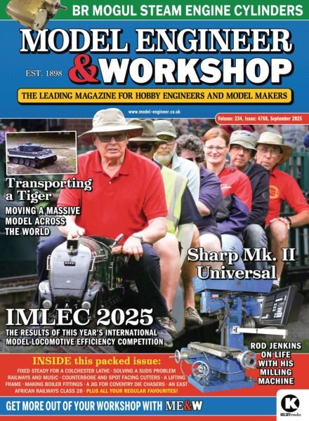 Model Engineer & Workshop – September 2025 Cover