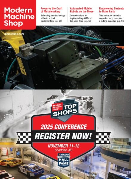 Modern Machine Shop – August 2025 Cover