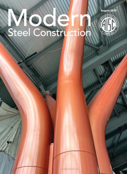 Modern Steel Construction – August 2025 Cover
