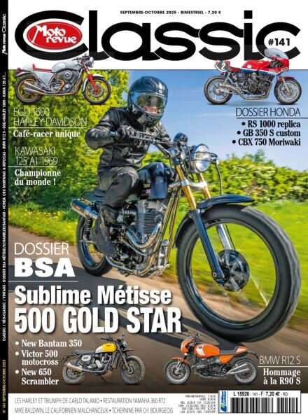 Moto Revue Classic – Septembre-Octobre 2025 Cover