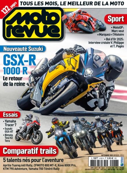 Moto Revue – Septembre 2025 Cover