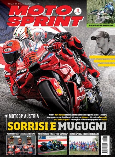 Moto Sprint – 19 Agosto 2025 Cover