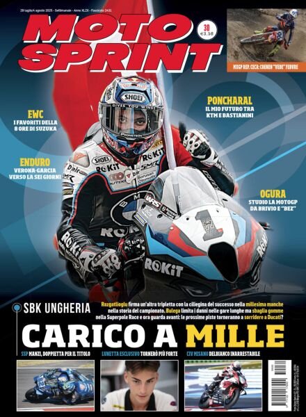 Moto Sprint – 29 Luglio 2025 Cover