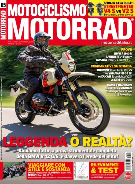 Motociclismo Motorrad – Settembre 2025 Cover