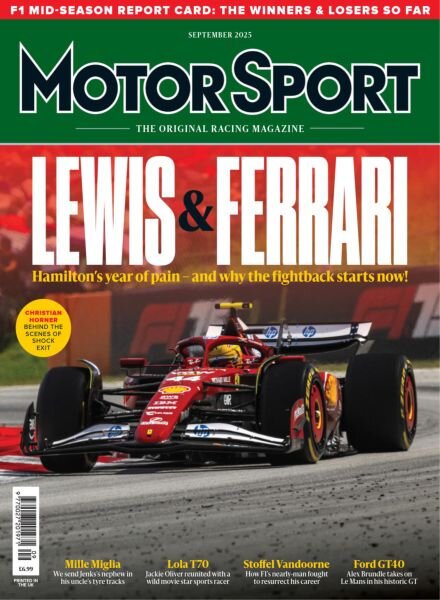 Motor Sport Magazine – September 2025 Cover