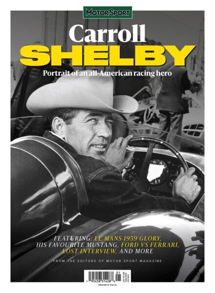 Motor Sport Special Edition – Carroll Shelby – August 2025 Cover