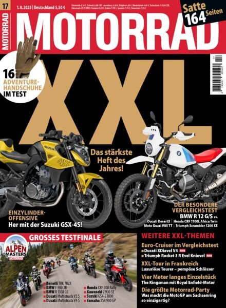 Motorrad – 31 Juli 2025 Cover