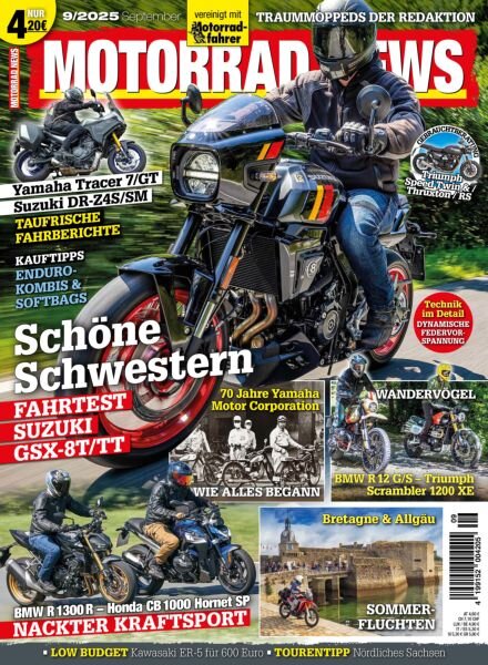 Motorrad News – September 2025 Cover