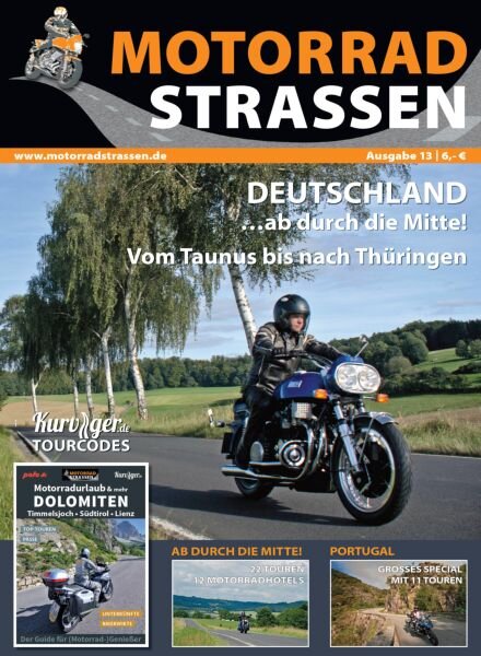Motorradstrassen – August 2025 Cover