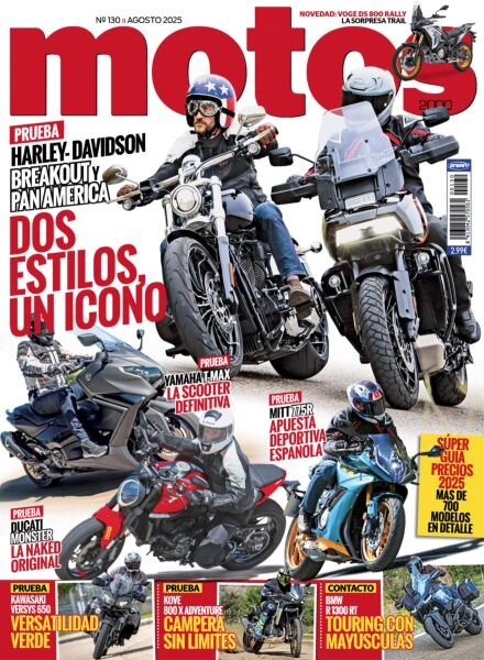 Motos 2000 – Agosto 2025 Cover