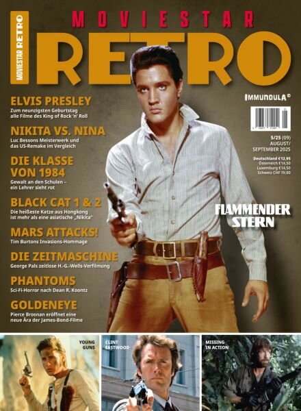 Moviestar Retro – August-September 2025 Cover