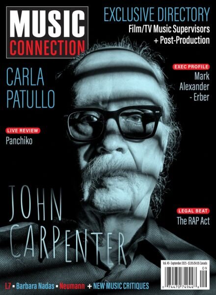 Music Connection – September 2025 Cover