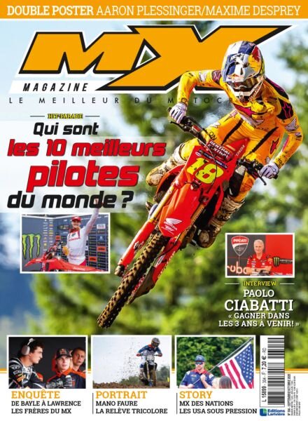 MX Magazine – Septembre-Octobre 2025 Cover