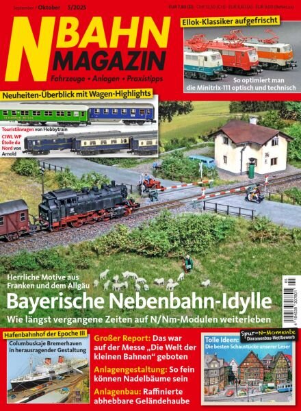 N-Bahn Magazin – September-Oktober 2025 Cover
