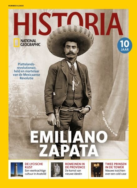 National Geographic Historia Netherlands – Augustus 2025 Cover