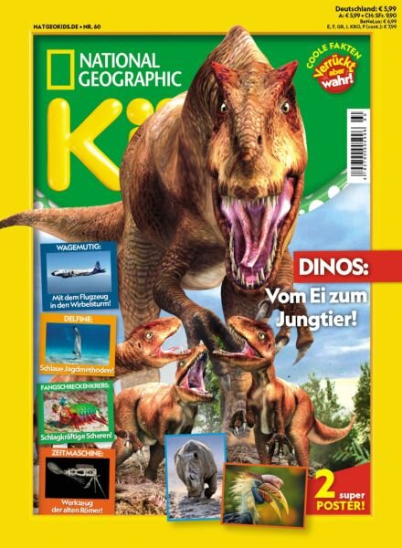 National Geographic KiDS Germany – August 2025 Cover