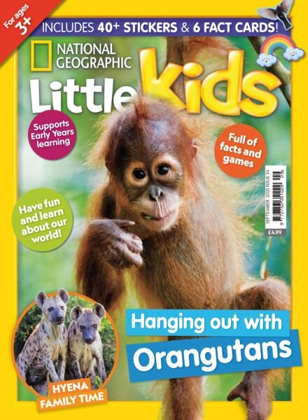 National Geographic Little Kids UK – Issue 34 2025 Cover
