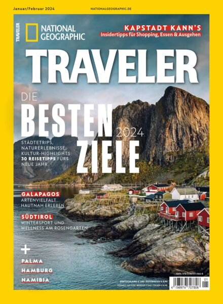 National Geographic Traveler Germany – Januar-Februar 2024 Cover