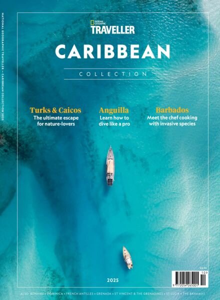 National Geographic Traveller The Collection – Caribbean – August 2025 Cover