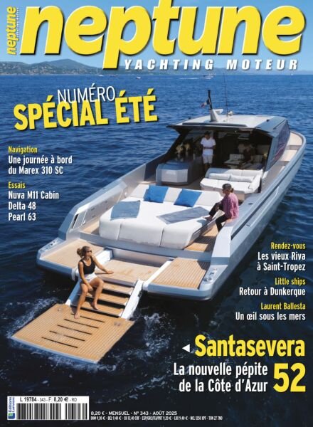 Neptune Yachting Moteur – Aout 2025 Cover