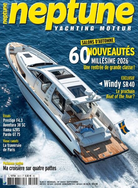 Neptune Yachting Moteur – Septembre 2025 Cover
