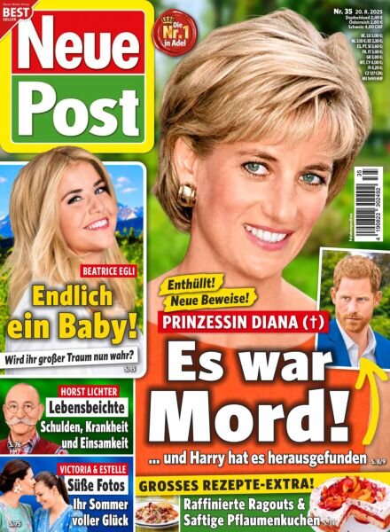 Neue Post – 20 August 2025 Cover