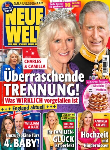 Neue Welt – 6 August 2025 Cover