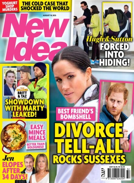 New Idea – 10 August 2025 Cover