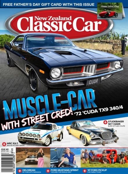 New Zealand Classic Car – September-October 2025 Cover