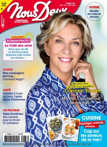 Nous Deux – 11 Aout 2025 Cover