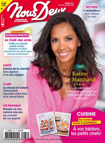 Nous Deux – 18 Aout 2025 Cover