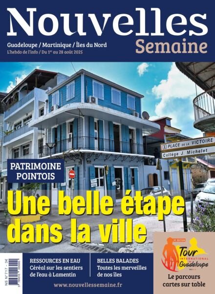 Nouvelles Semaine – 1 Aout 2025 Cover